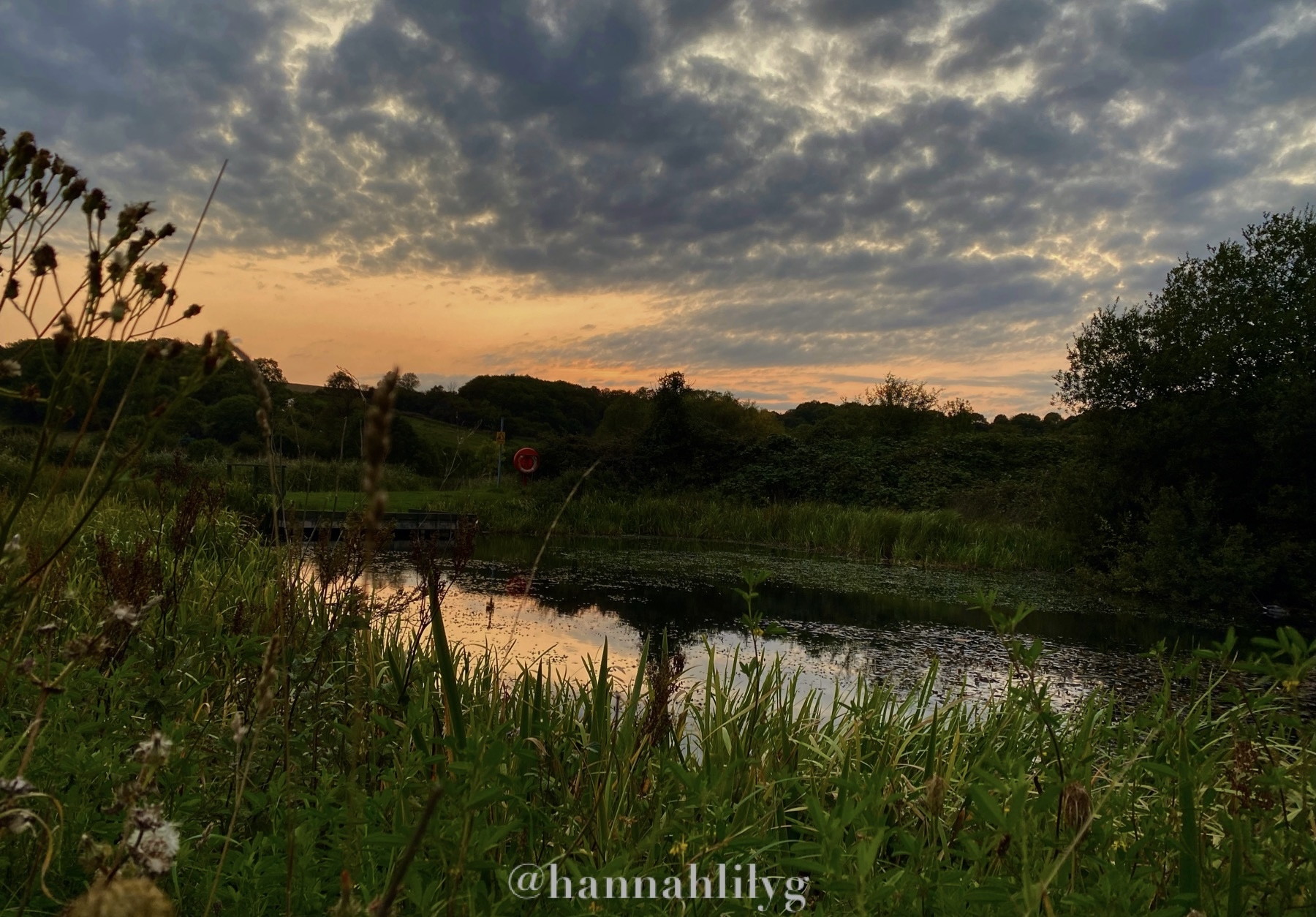 Stoke Park Estate Sunset + credit